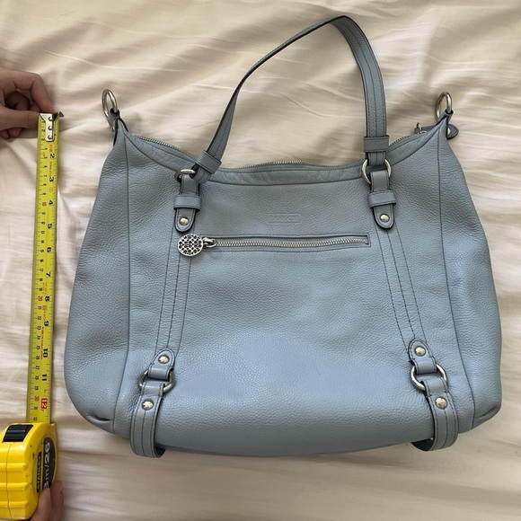 blue coach tote bag - Picture 1 of 4